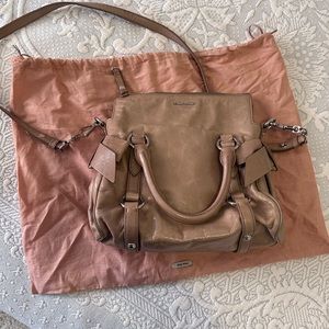 Authentic pre-loved miu miu brown soft leather